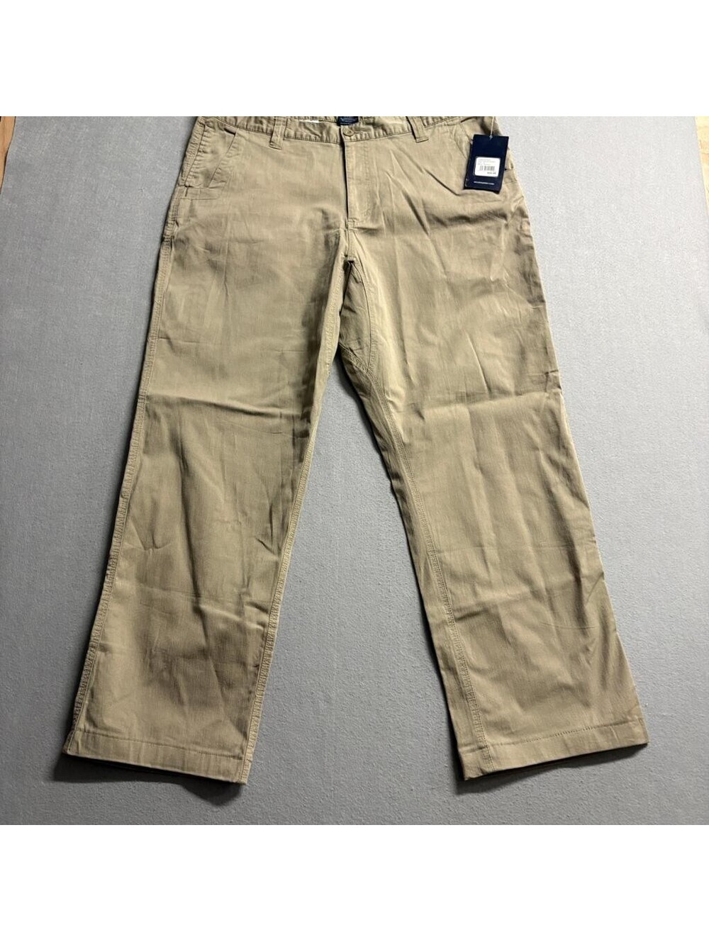 West Marine Harbor Pant Mens 38 Driftwood Khaki Cotton Blend Stretch Chino Pants